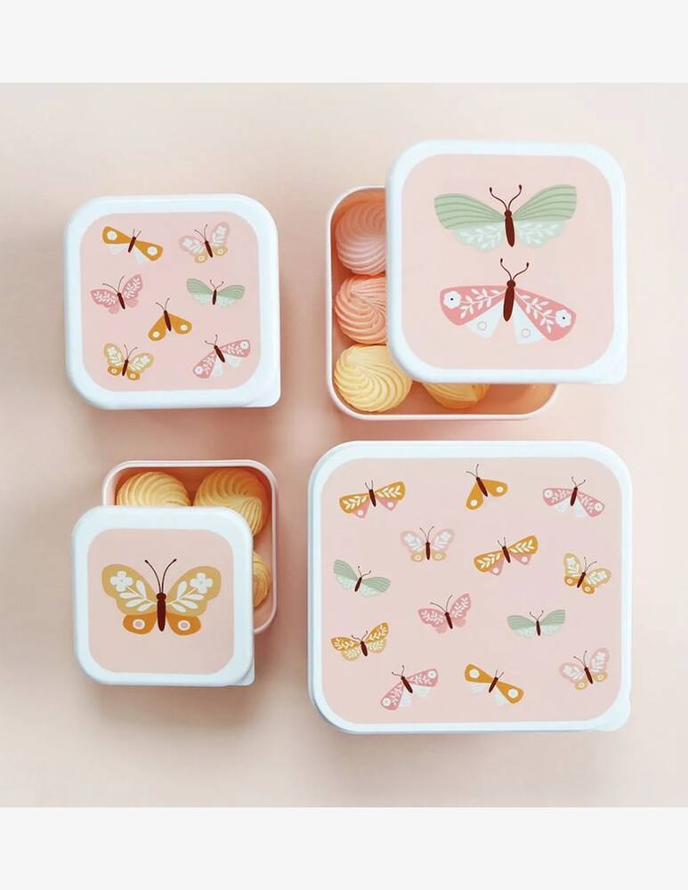 rinascente Little Lovely Company Butterfly lunch container set