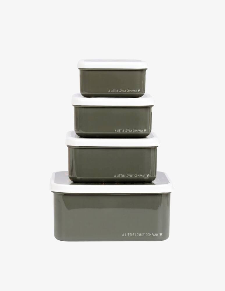 rinascente Little Lovely Company Set contenitori pranzo Lovely