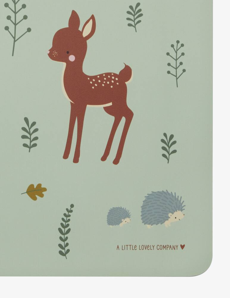 rinascente Little Lovely Company Tovaglietta antiscivolo amici foresta 43x34cm 