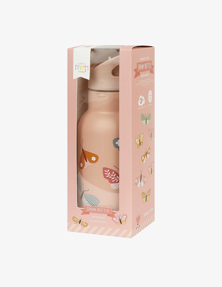 rinascente Buzz Stainless steel butterfly bottle