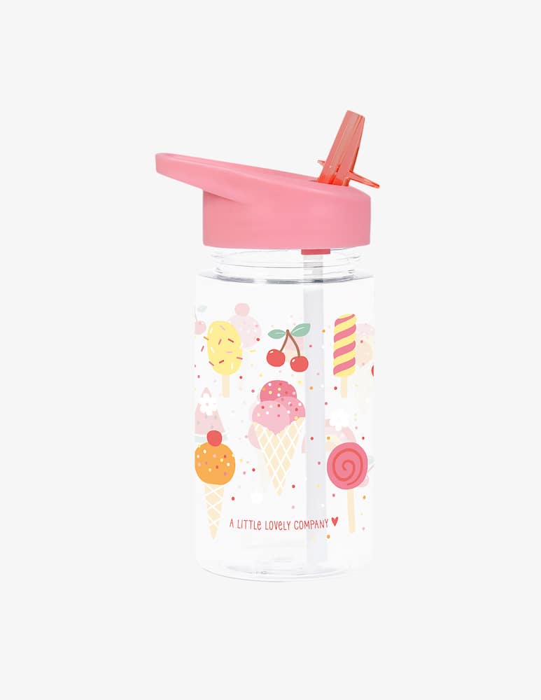 Little Lovely Company Borraccia con cannuccia 450ml gelati - immagine 1 Little Lovely Company Borraccia con cannuccia 450ml gelati - immagine 1