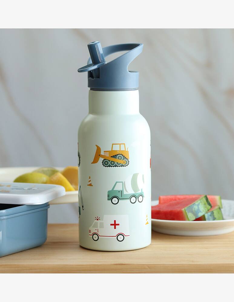Little Lovely Company Thermal steel bottle 350ml vehicles - picture 4 Little Lovely Company Thermal steel bottle 350ml vehicles - picture 4