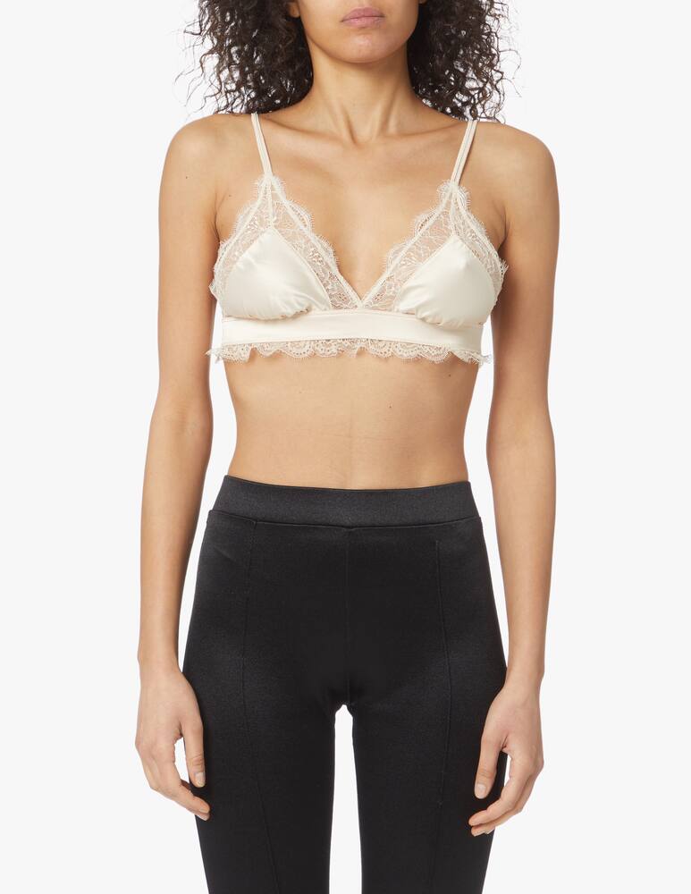 rinascente Love Stories Love Lace triangle bra - white