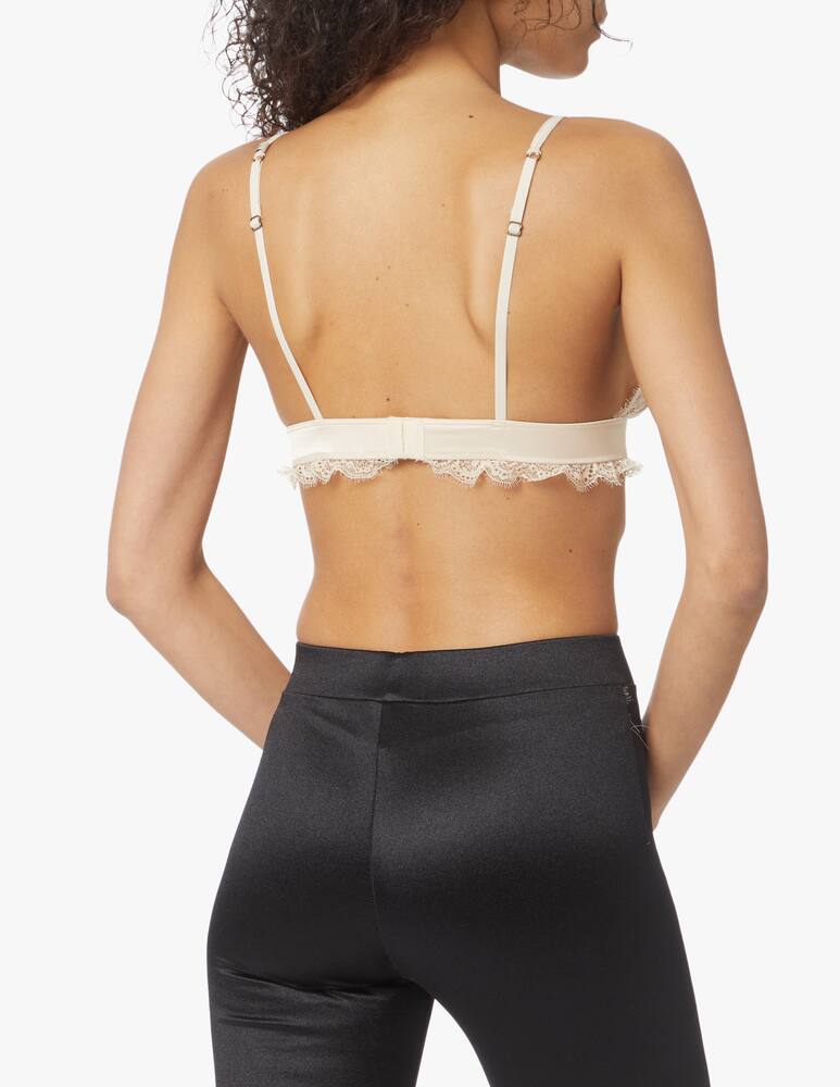 rinascente Love Stories Love Lace triangle bra - white