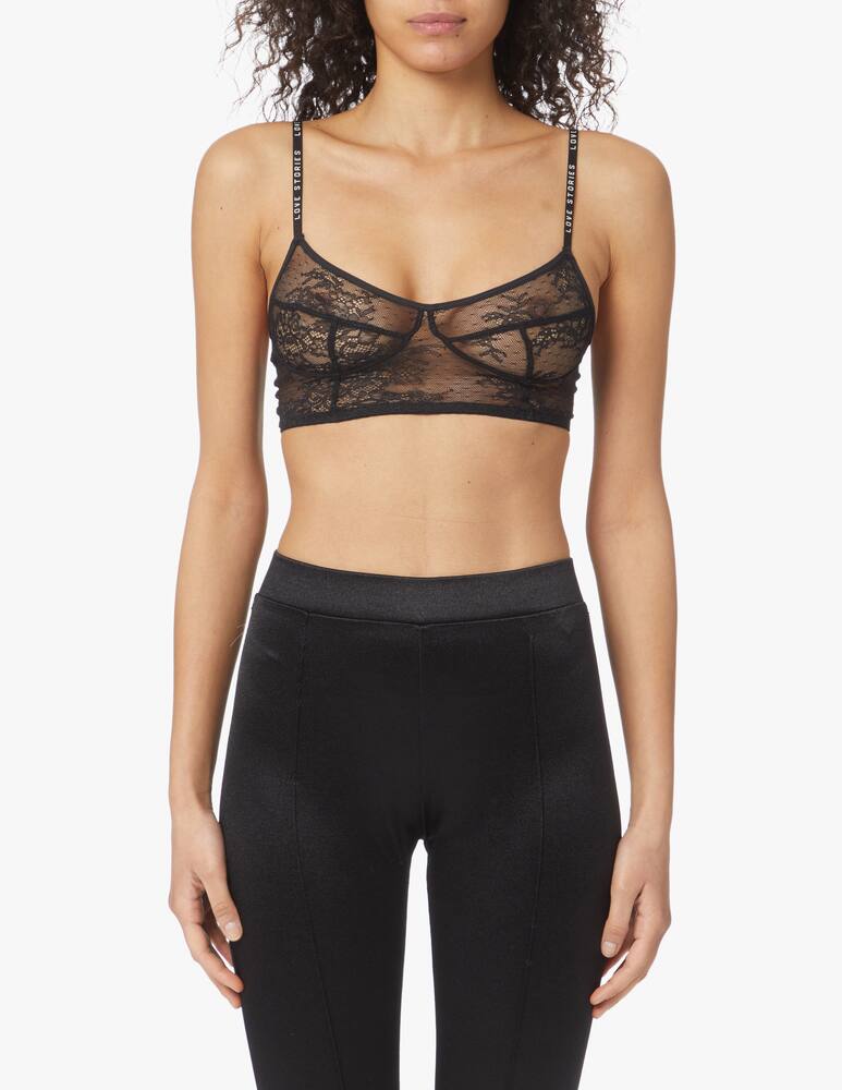 rinascente Love Stories Celia triangle bra - black