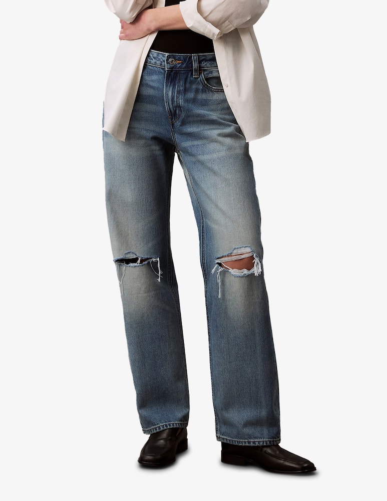 rinascente Calvin Klein Jeans Signature 90s straight jeans