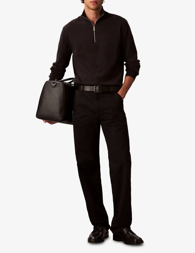 Calvin Klein Lupetto mezza zip Supima - immagine 2 Calvin Klein Lupetto mezza zip Supima - immagine 2