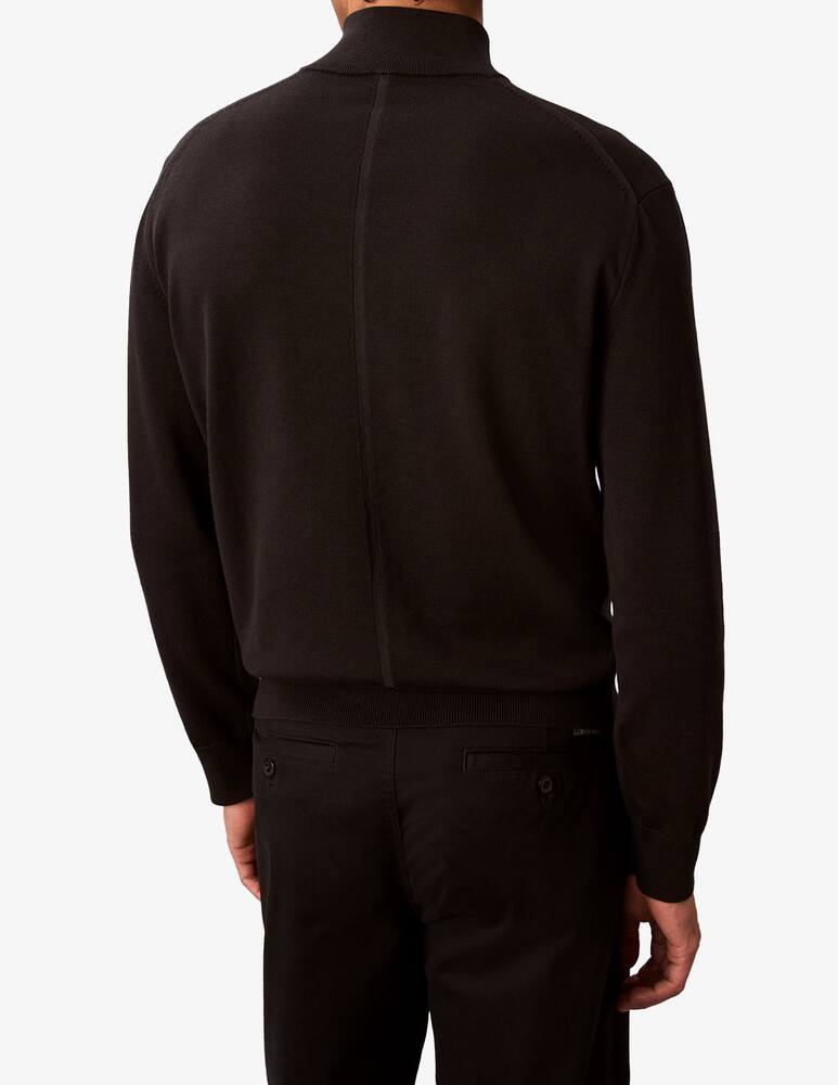 Calvin Klein Lupetto mezza zip Supima - immagine 3 Calvin Klein Lupetto mezza zip Supima - immagine 3