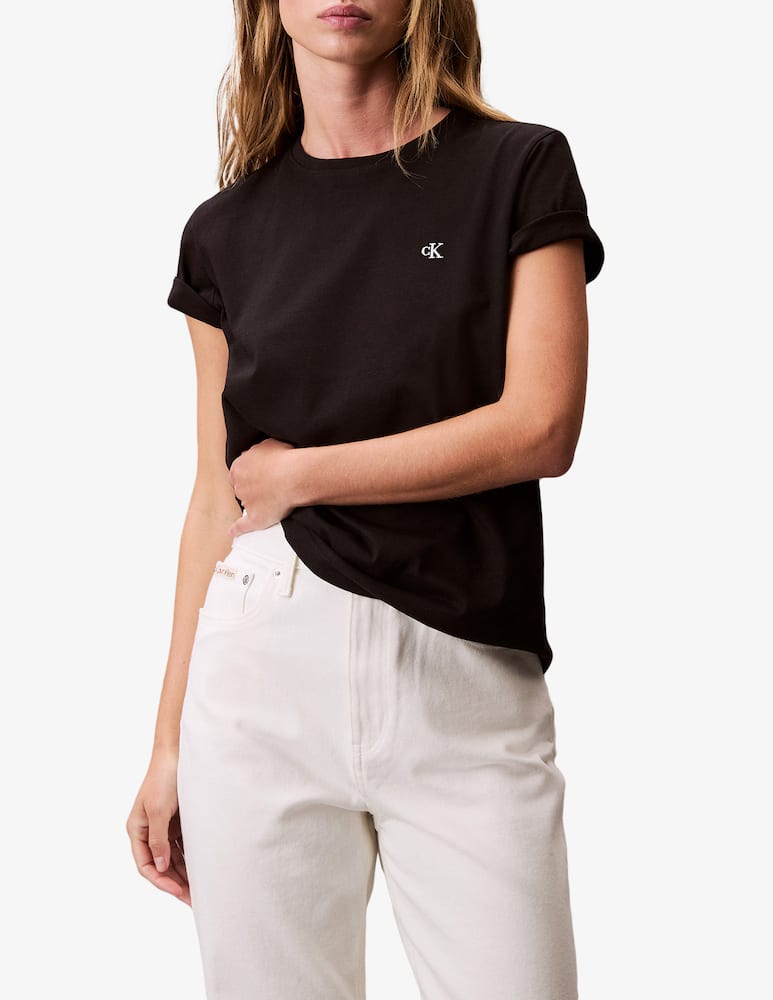 rinascente Calvin Klein Jeans Archive jersey crew tee