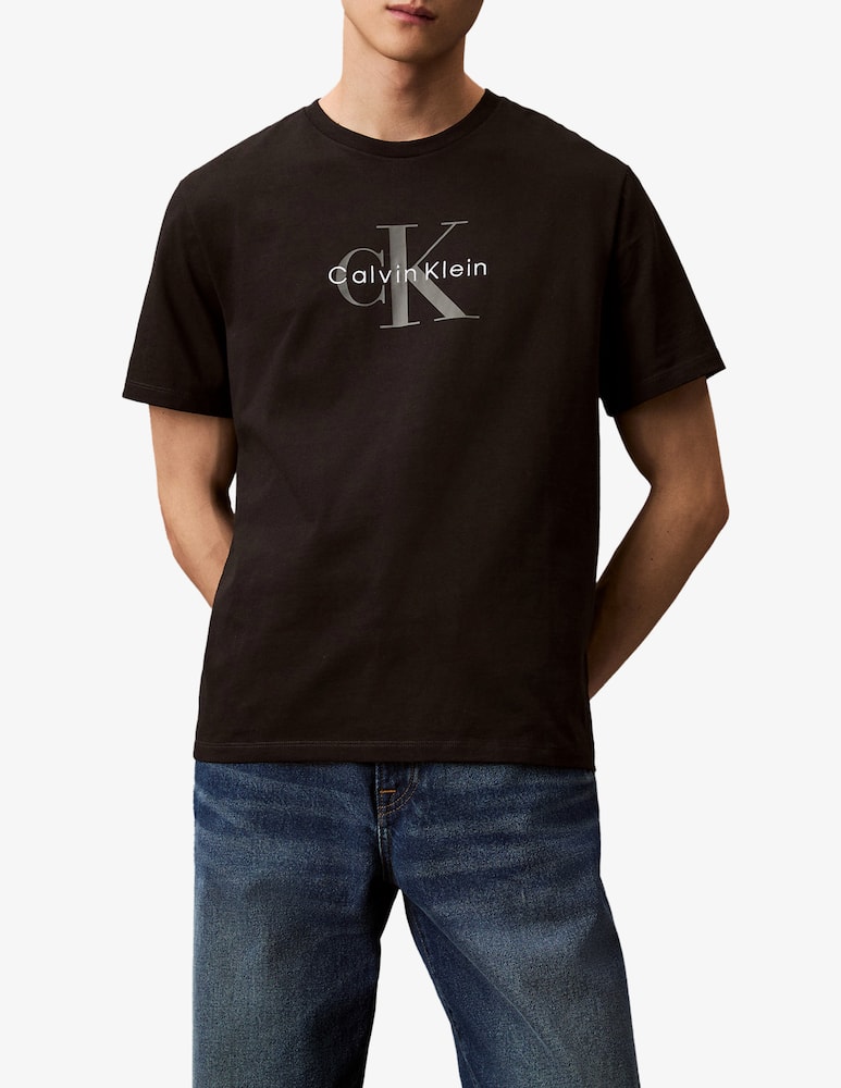 rinascente Calvin Klein Jeans T-shirt monologo Calvin Klein