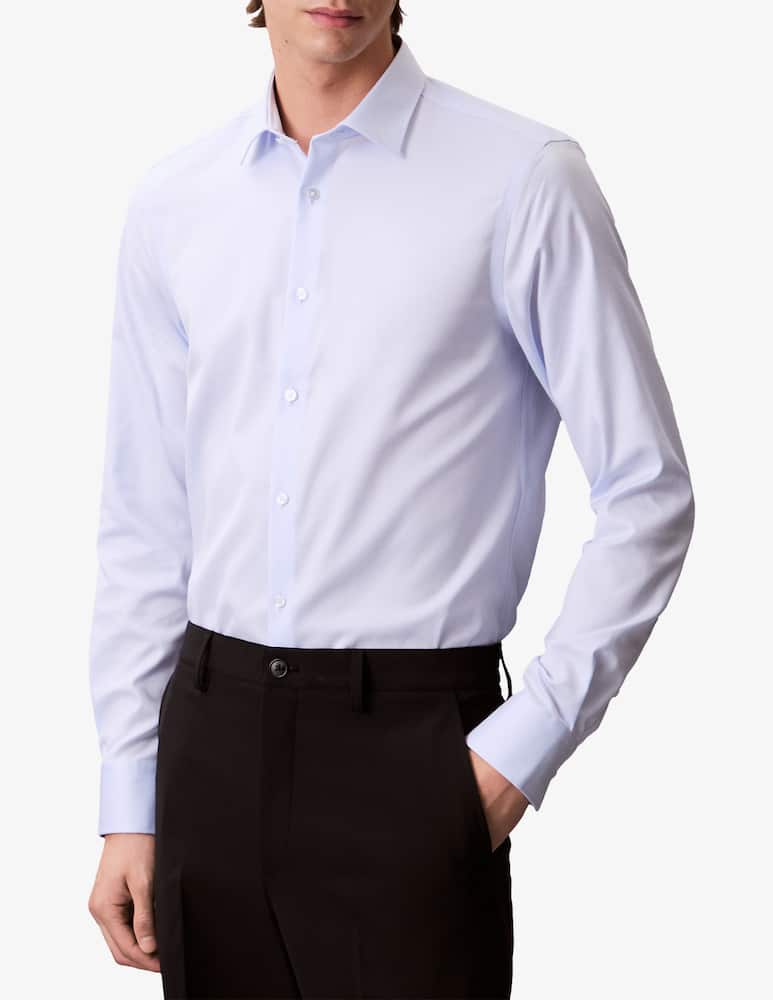 rinascente Calvin Klein Camicia slim cotone stretch