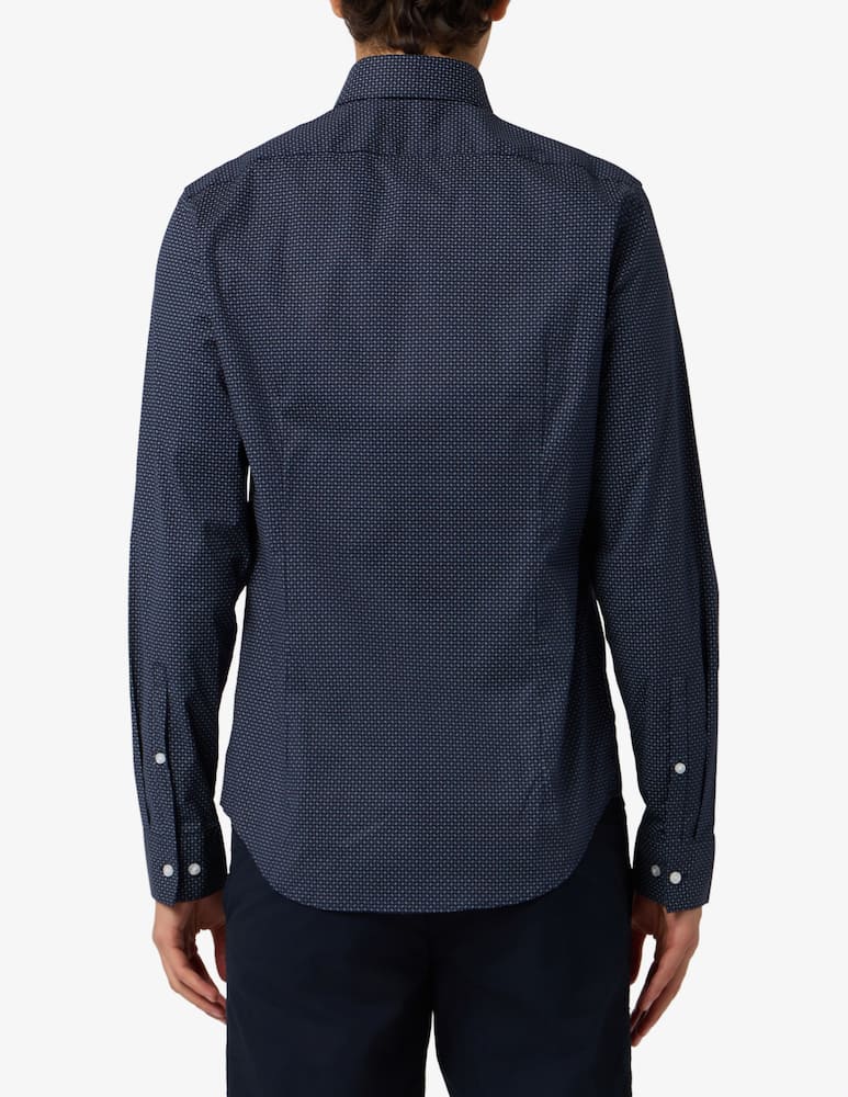 Calvin Klein Camicia slim microfantasia - immagine 3 Calvin Klein Camicia slim microfantasia - immagine 3