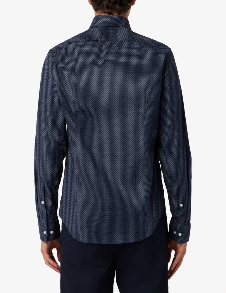 rinascente Calvin Klein Camicia slim microfantasia