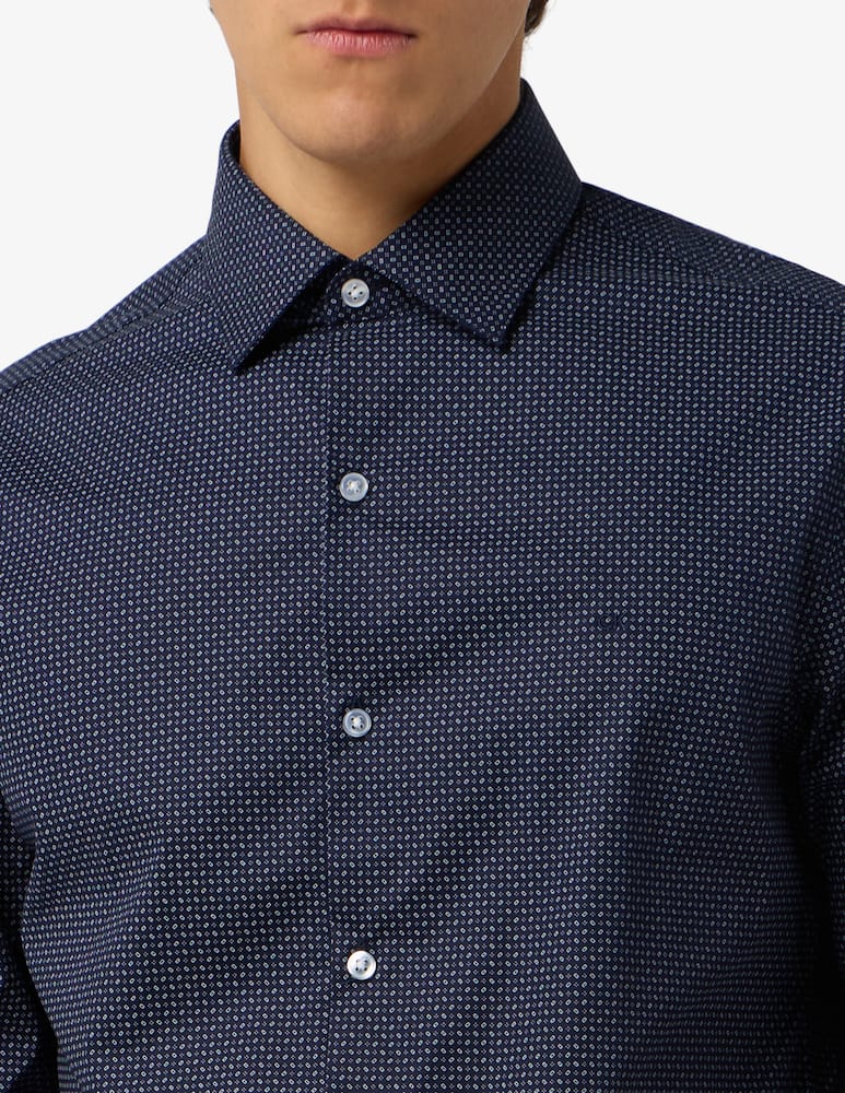 Calvin Klein Camicia slim microfantasia - immagine 4 Calvin Klein Camicia slim microfantasia - immagine 4