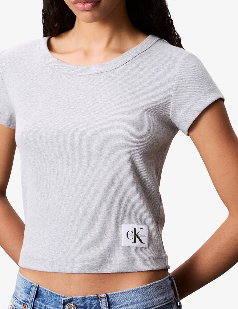 rinascente Calvin Klein Jeans Woven label rib tee