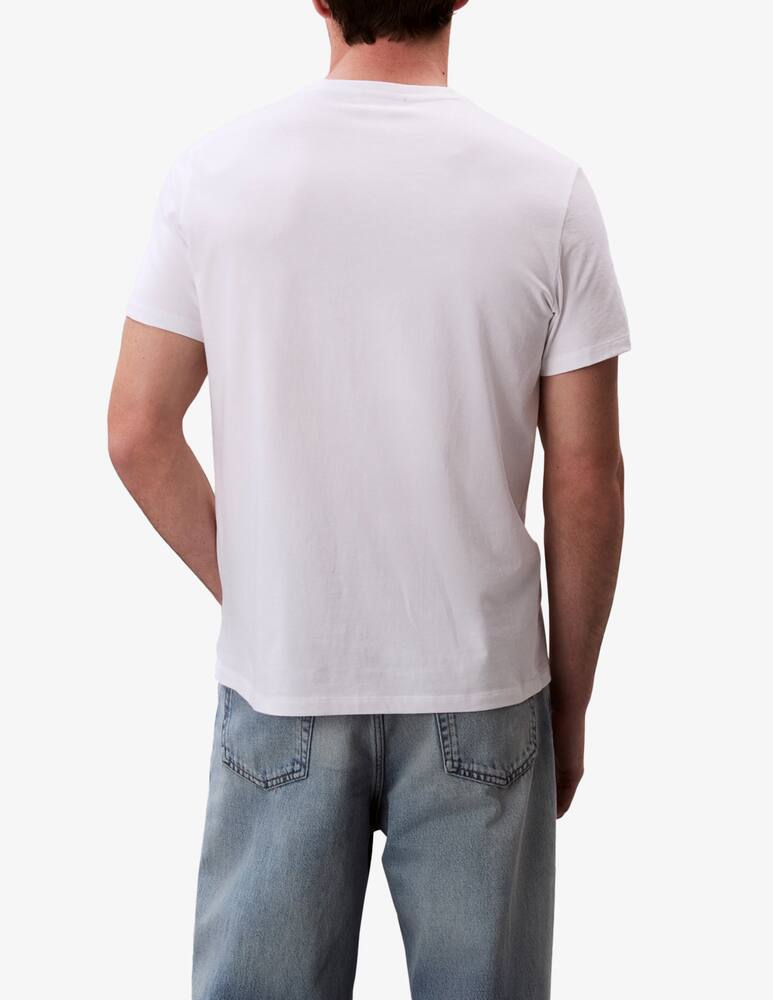 rinascente Calvin Klein Jeans T-shirt jersey etichetta tessuta