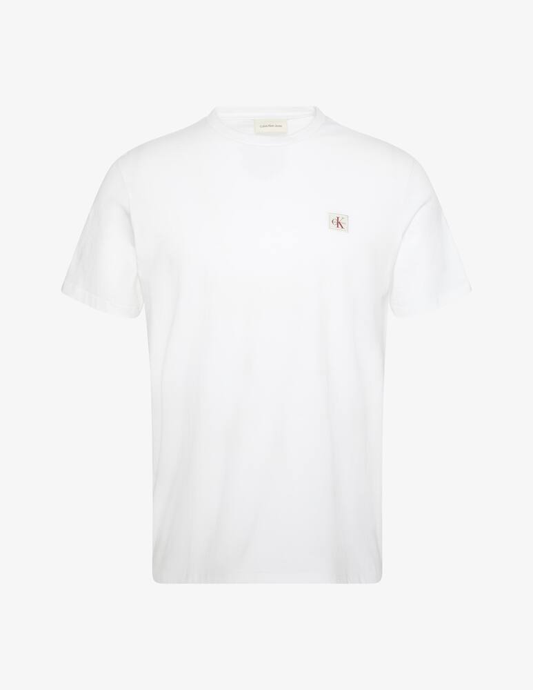 rinascente Calvin Klein Jeans T-shirt jersey etichetta tessuta