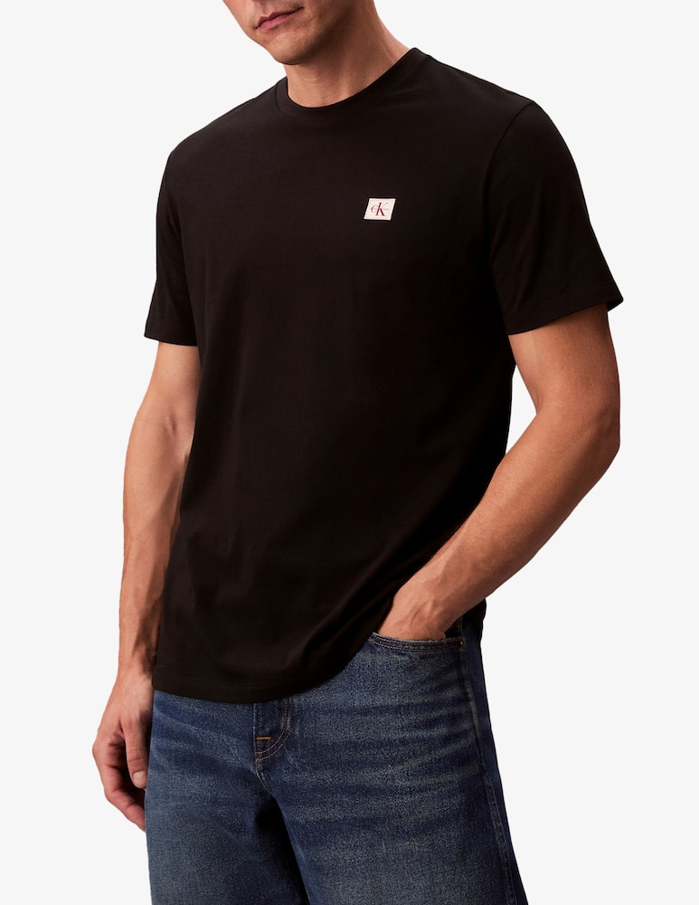 Calvin Klein Jeans Jersey woven label t-shirt - picture 1 Calvin Klein Jeans Jersey woven label t-shirt - picture 1