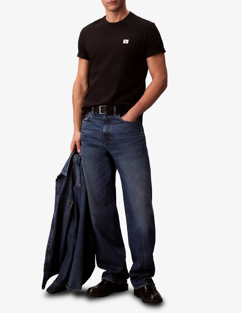 rinascente Calvin Klein Jeans T-shirt jersey con etichetta