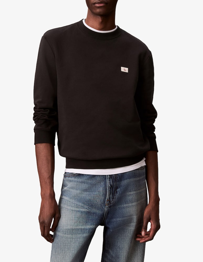 rinascente Calvin Klein Jeans Felpa Terry con etichetta