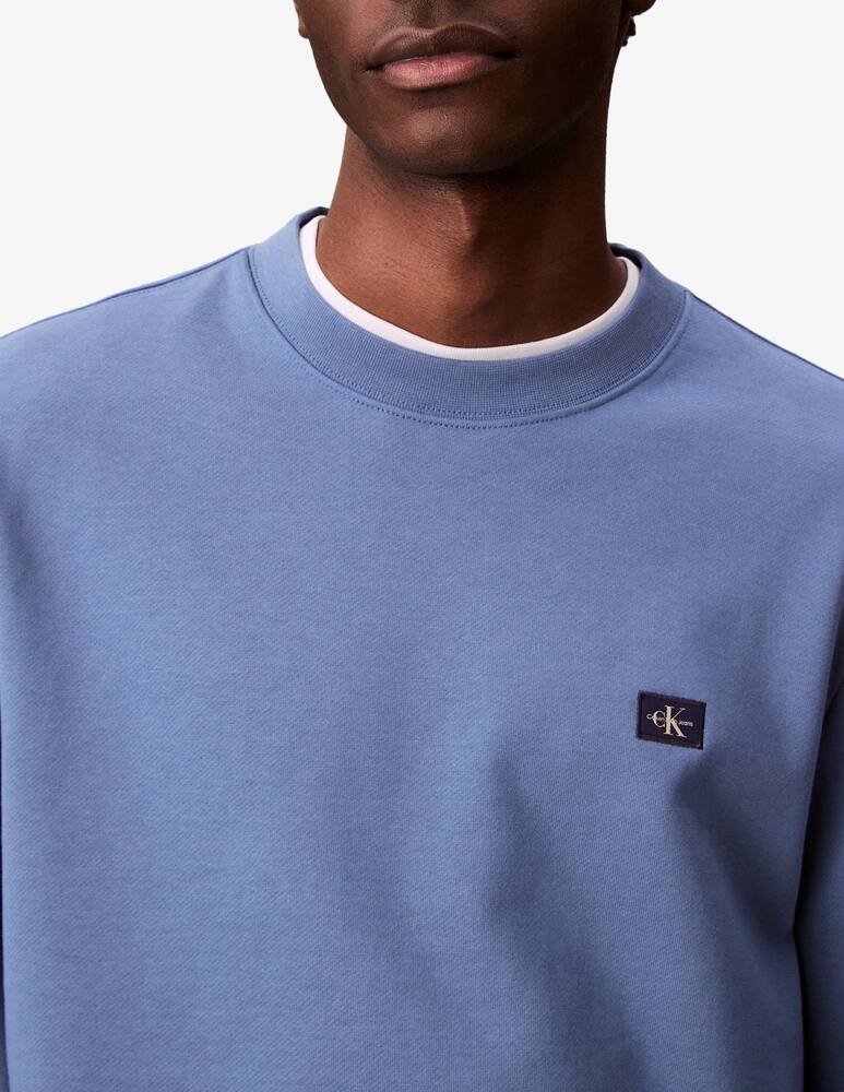 rinascente Calvin Klein Jeans Felpa Terry etichetta tessuta