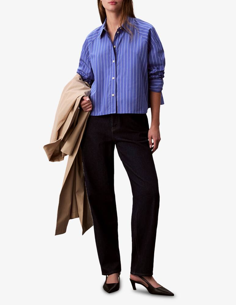 Calvin Klein Jeans Camicia boxy a righe - immagine 2 Calvin Klein Jeans Camicia boxy a righe - immagine 2