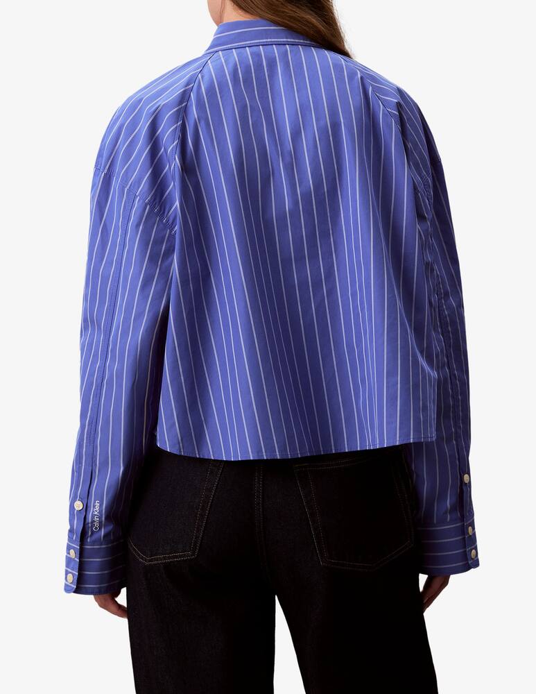 Calvin Klein Jeans Camicia boxy a righe - immagine 3 Calvin Klein Jeans Camicia boxy a righe - immagine 3