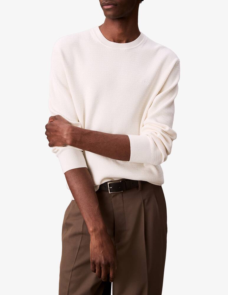 rinascente Calvin Klein Waffle knit jumper