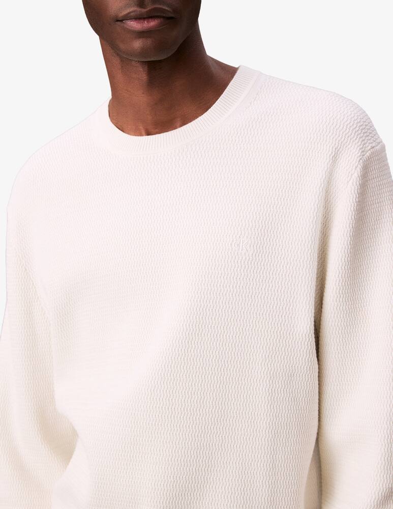 rinascente Calvin Klein Waffle knit jumper