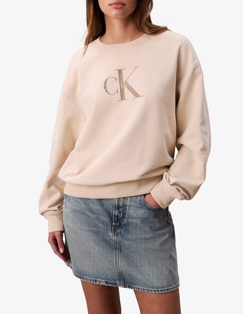 rinascente Calvin Klein Jeans Felpa monologo