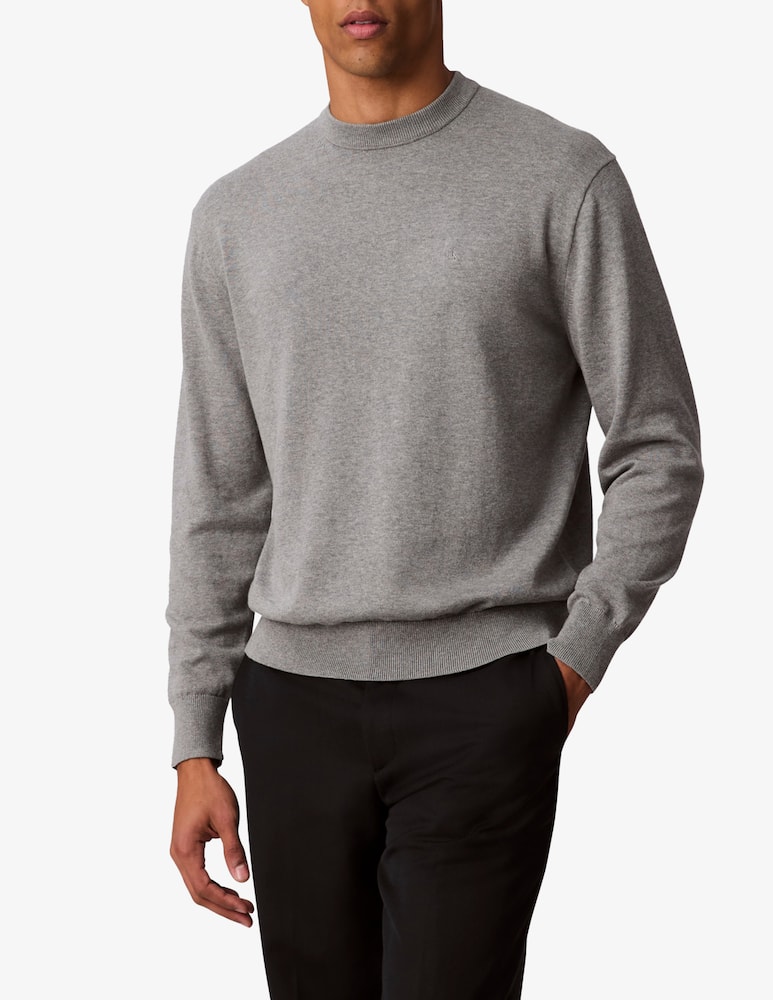 rinascente Calvin Klein Jeans Crewneck embroidered jumper