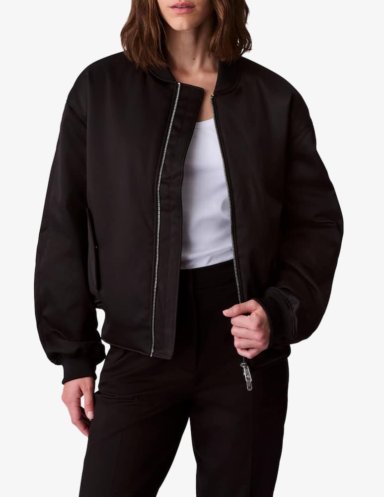 rinascente Calvin Klein Jeans Satin bomber jacket