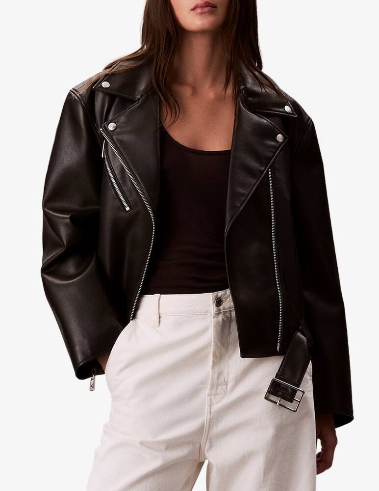 rinascente Calvin Klein Jeans Giacca biker in similpelle