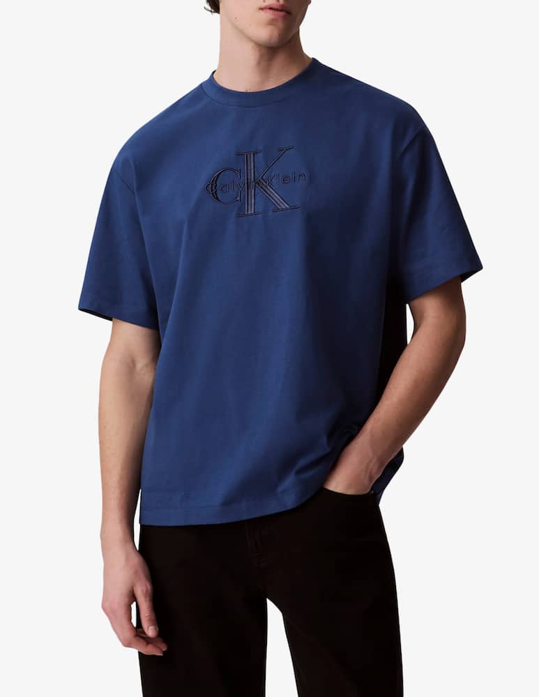 rinascente Calvin Klein Jeans Maglia logo Calvin Klein