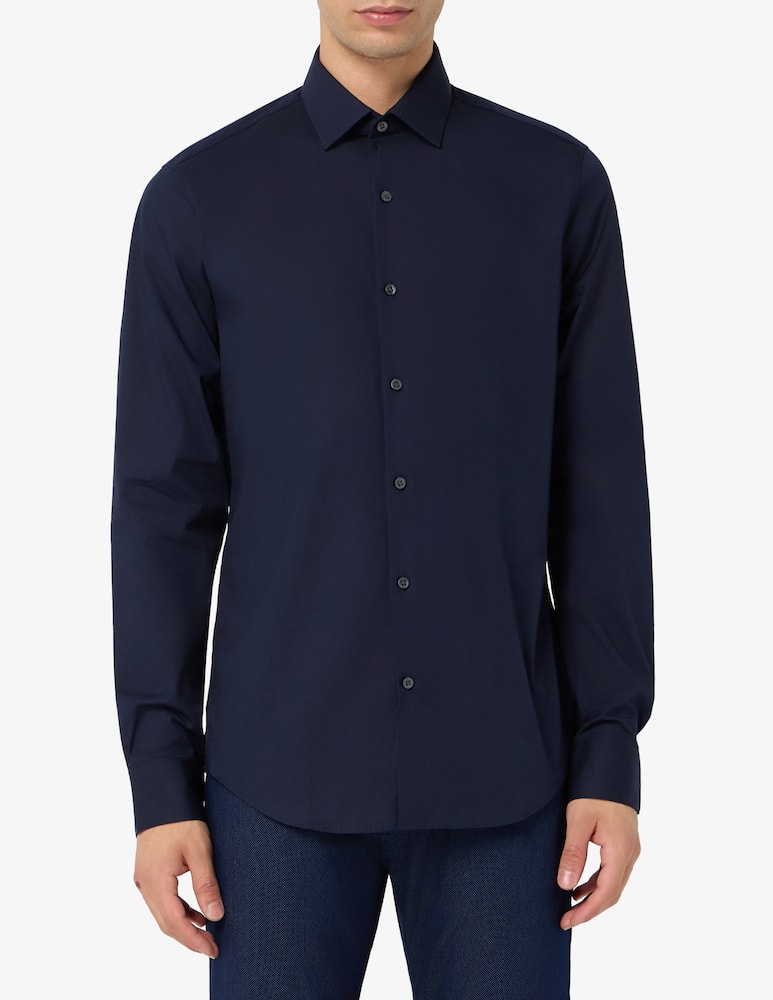 Calvin Klein Camicia stretch slim in popeline - immagine 1 Calvin Klein Camicia stretch slim in popeline - immagine 1