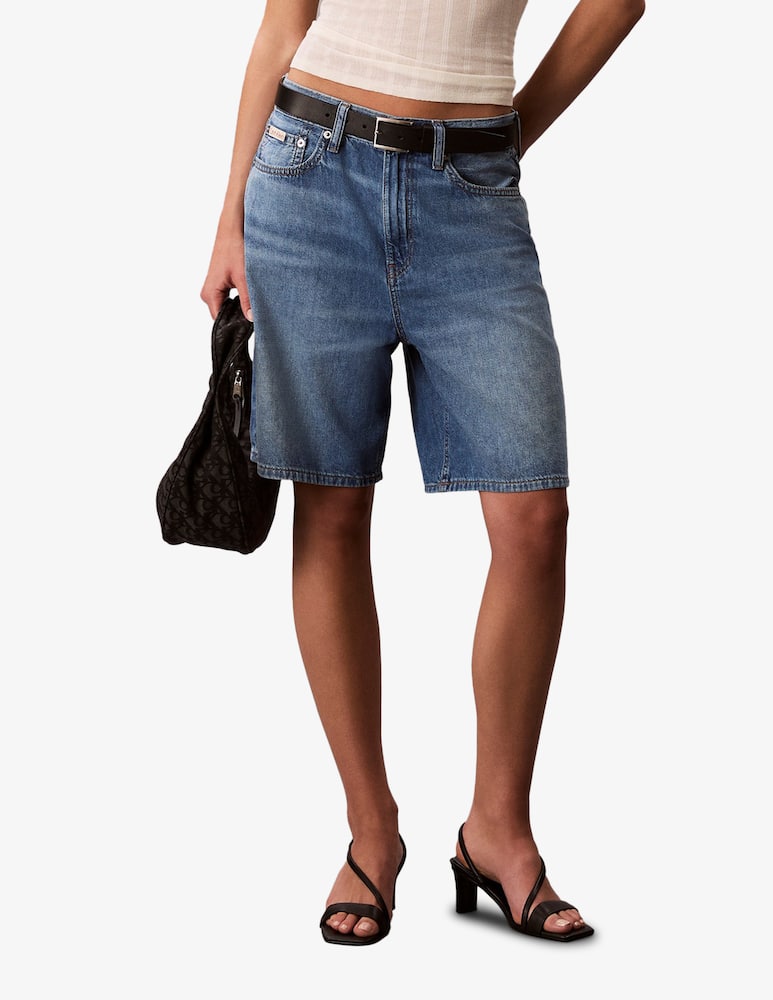 rinascente Calvin Klein Jeans Daytona linen relaxed bermuda