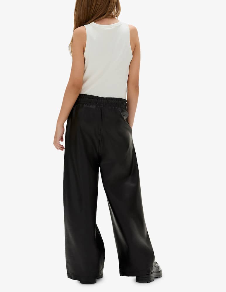 Calvin Klein Faux leather trousers - picture 3 Calvin Klein Faux leather trousers - picture 3
