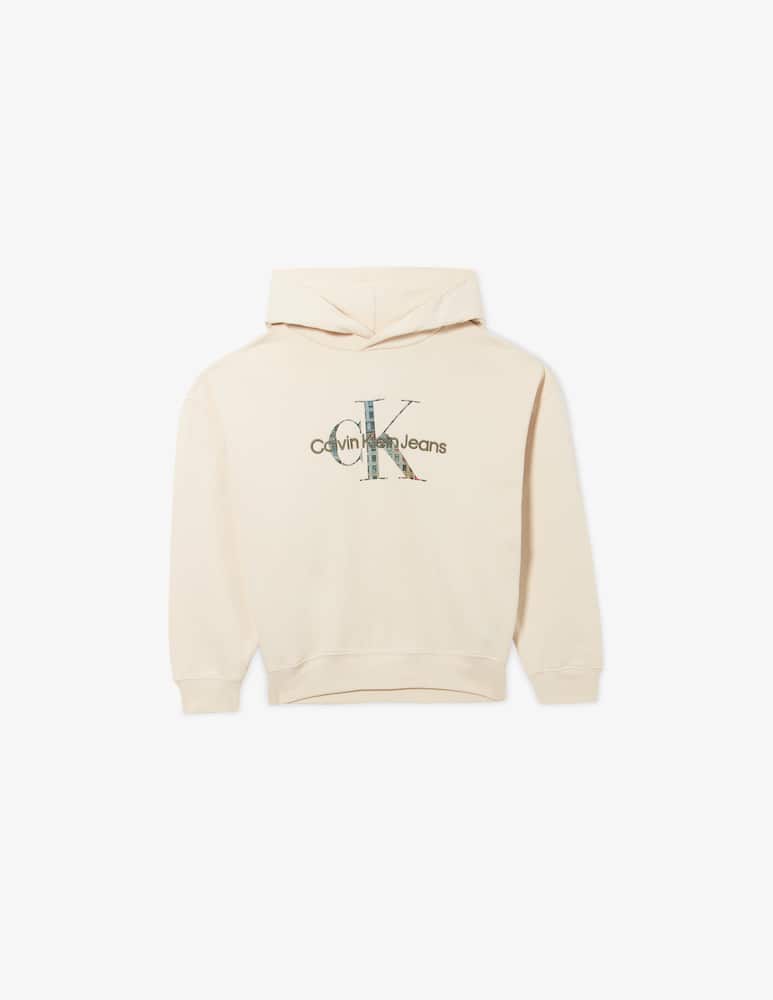 rinascente Calvin Klein Embroidered logo hoodie