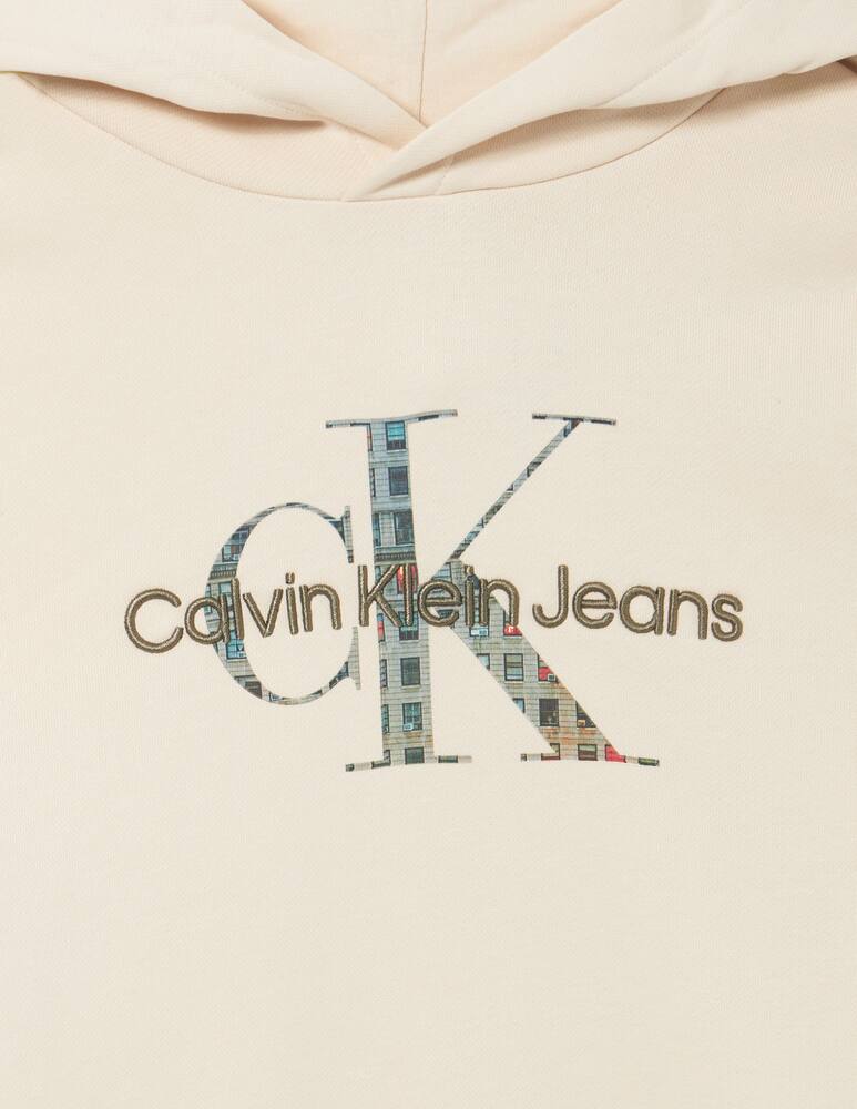 rinascente Calvin Klein Embroidered logo hoodie