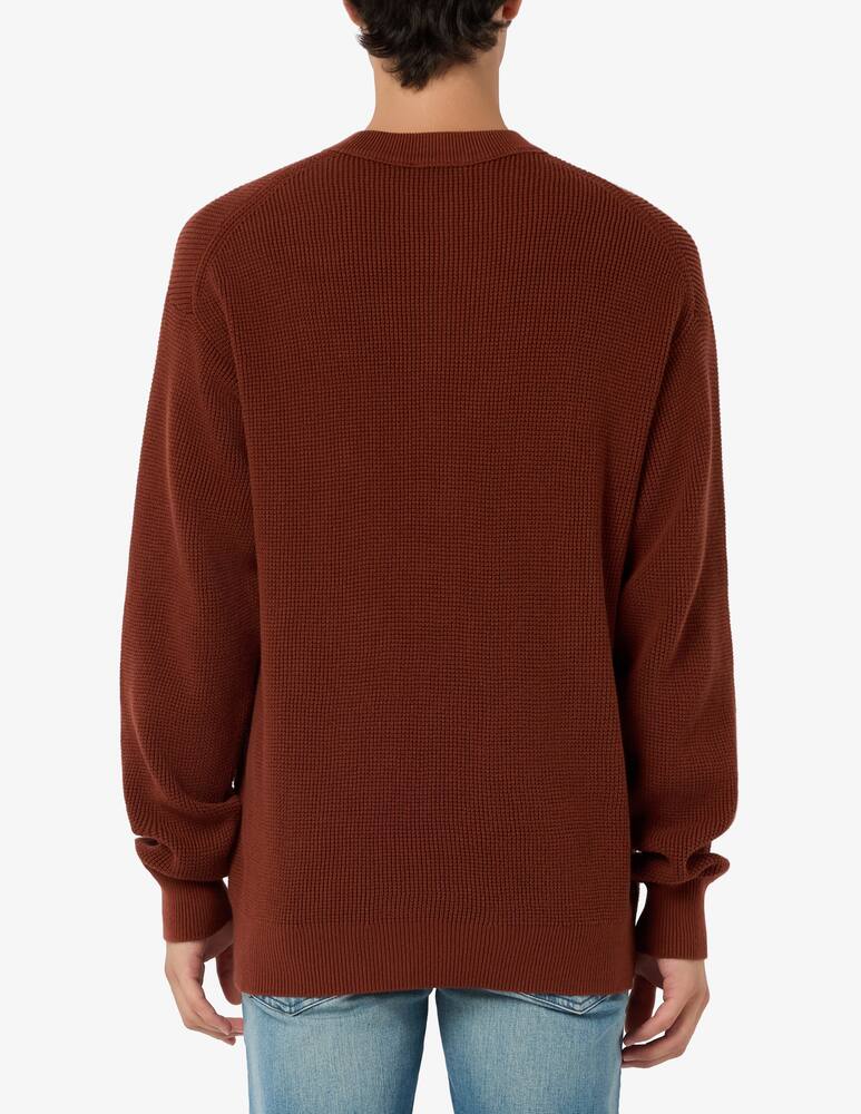 Calvin Klein Jeans Maglione girocollo waffle - immagine 3 Calvin Klein Jeans Maglione girocollo waffle - immagine 3