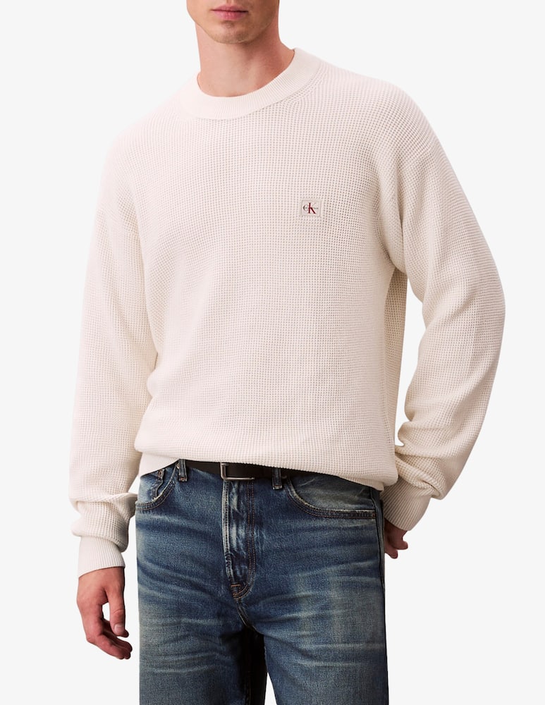 rinascente Calvin Klein Jeans Maglione cotone waffle