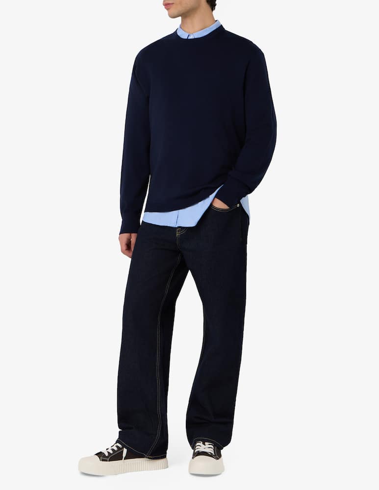 Calvin Klein Maglia girocollo in lana merino - immagine 2 Calvin Klein Maglia girocollo in lana merino - immagine 2