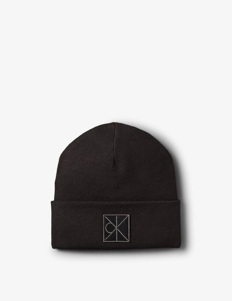 rinascente Calvin Klein Emblem patch beanie