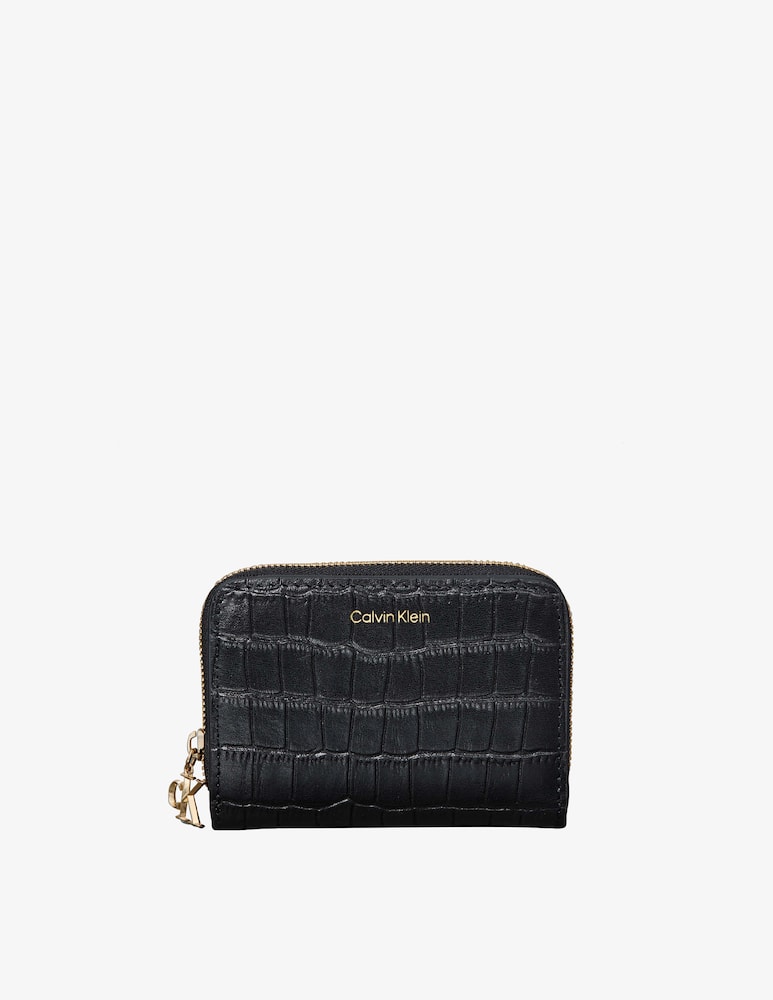 rinascente Calvin Klein Croc-effect zip-around wallet