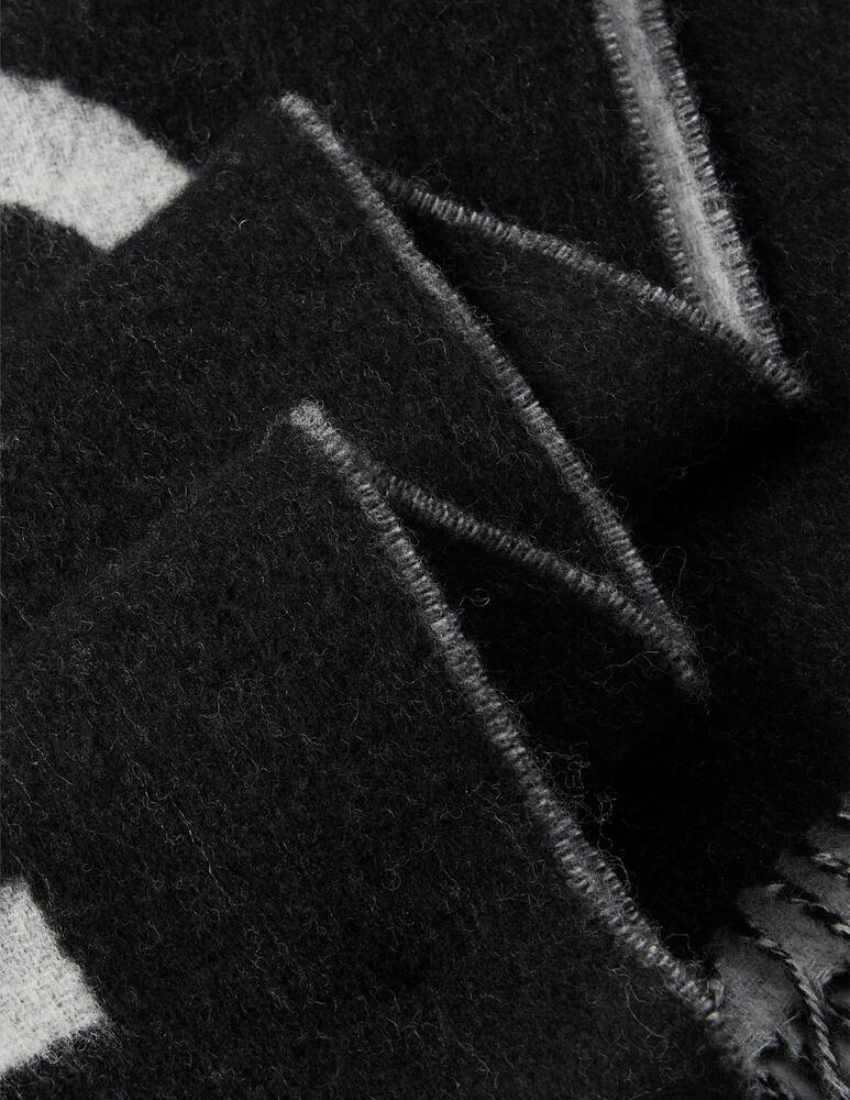 rinascente Calvin Klein Sciarpa lana logo bold