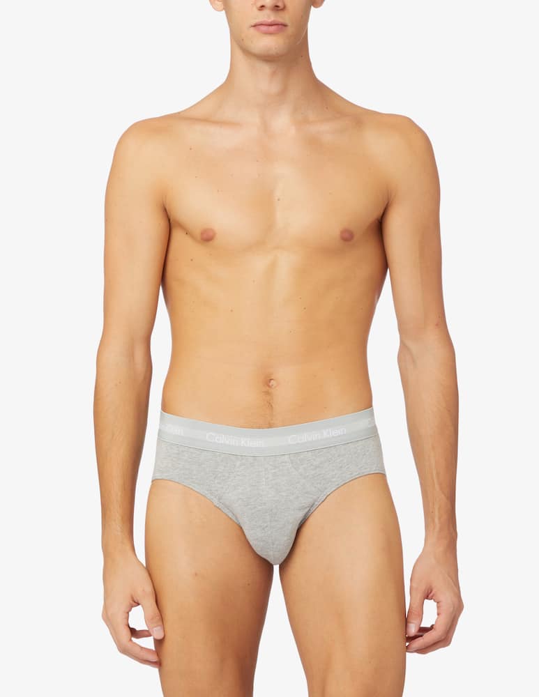 Calvin Klein Set 3 slip in cotone stretch - immagine 3 Calvin Klein Set 3 slip in cotone stretch - immagine 3