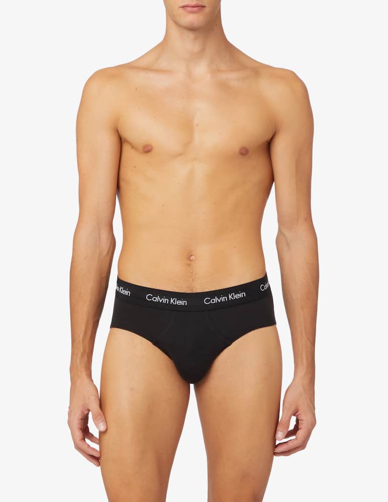 Calvin Klein Set 3 slip in cotone stretch - immagine 5 Calvin Klein Set 3 slip in cotone stretch - immagine 5