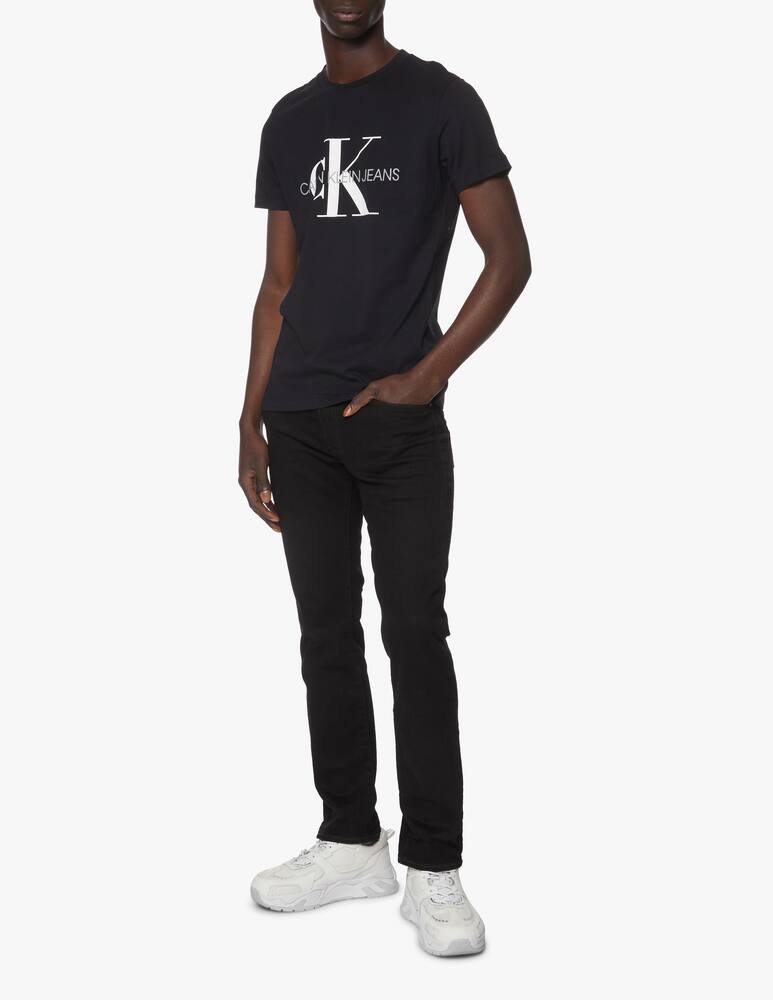 rinascente Calvin Klein Jeans Iconic monogram slim t-shirt - black