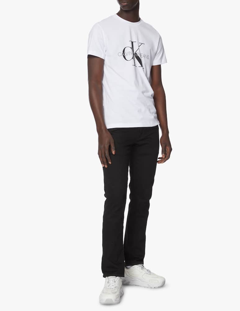 rinascente Calvin Klein Jeans Iconic monogram slim t-shirt - white