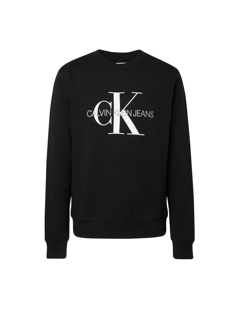 Calvin Klein Jeans Iconic monogram crewneck - black - picture 5 Calvin Klein Jeans Iconic monogram crewneck - black - picture 5